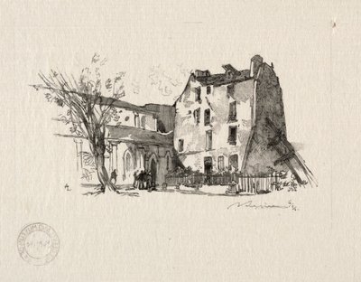 St. Julien le Pauvre: Le Presbytère de Auguste Louis Lepère