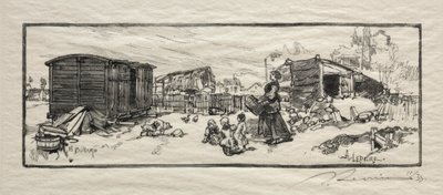 La cochera de Auguste Louis Lepère