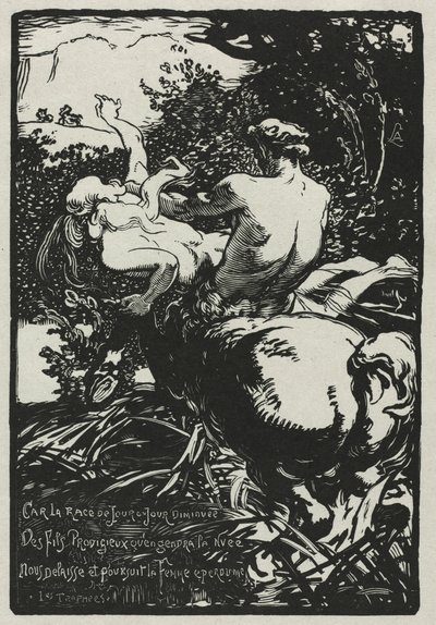 La centauro de Auguste Louis Lepère