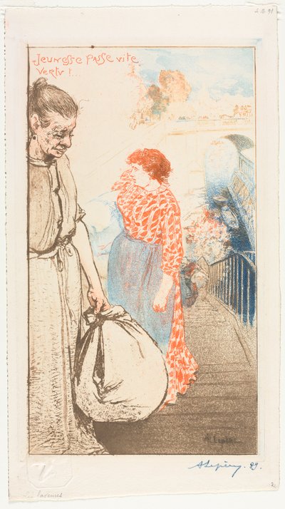 Lavanderas, 1894 de Auguste Louis Lepère