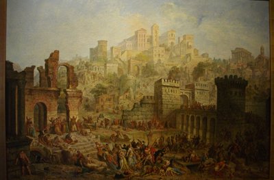 Masacre de judíos en Metz durante la Primera Cruzada de Auguste Migette