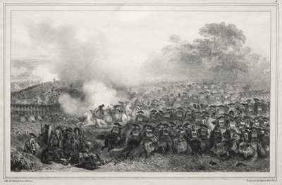 Álbum de 1835: Carré enfoncé... de Auguste Raffet