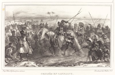 Cruzados en Campaña de Auguste Raffet