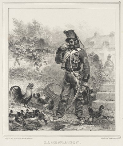La tentación de Auguste Raffet