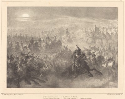 Revisión nocturna de Auguste Raffet