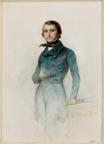 Retrato de Louis Blanc 1811-1882 de Auguste Raffet
