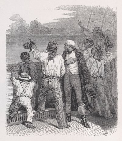 El Cinco de Mayo de Las Obras Completas de Béranger, 1836 de Auguste Raffet