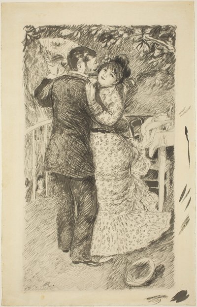 Baile en el Campo de Auguste Renoir