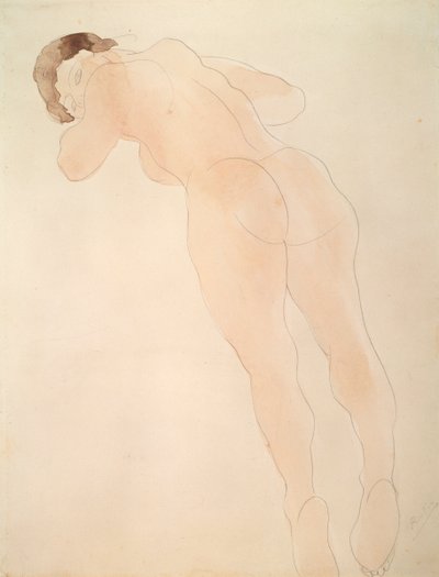 Un desnudo, 1900-1908 de Auguste Rodin