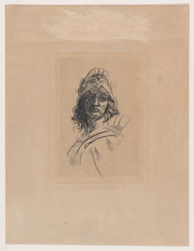 Busto de Bellona de Auguste Rodin