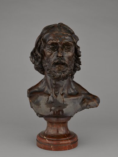 Busto de Juan el Bautista, 1886 de Auguste Rodin