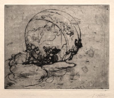 Cupidos Guiando el Mundo de Auguste Rodin