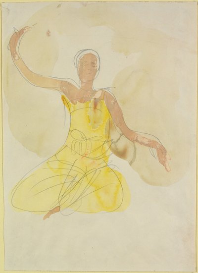 Bailarina del Ballet Real de Camboya de Auguste Rodin