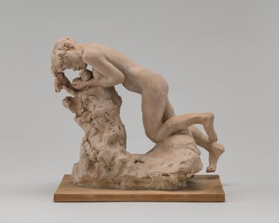 Eva comiendo la manzana, c. 1885 de Auguste Rodin