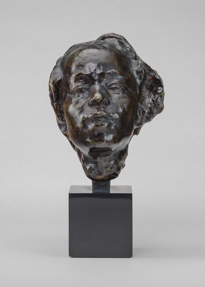 Cabeza de Hanako Ohta Hisa, modelo c. 1908, fundido 1965 de Auguste Rodin