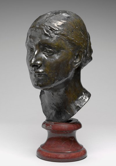 Cabeza de la Sra. John Peter Russell Marianna Mattiocco della Torre, modelo 1888 de Auguste Rodin