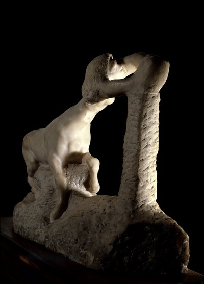 La centauresa. Escultura en mármol de Auguste Rodin (1840-1917) siglo XX, Museo Rodin, París de Auguste Rodin
