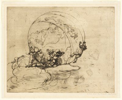 El Amor Girando el Mundo de Auguste Rodin