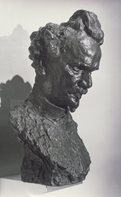 Busto retrato de Henri Rochefort, periodista y fundador del periódico 
