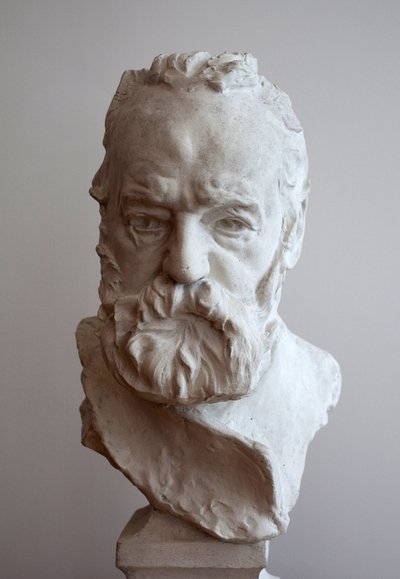 Retrato en busto de Victor Hugo (1802-1885). Yeso por Auguste Rodin (1840-1917) de Auguste Rodin