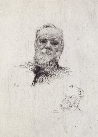 Retrato de Victor Hugo (1802-85) de Auguste Rodin
