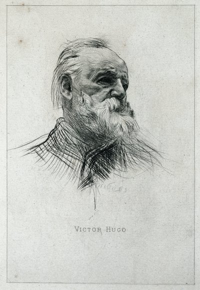Retrato del escritor Victor Hugo de Auguste Rodin