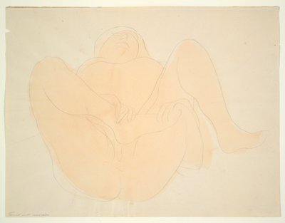 Desnudo femenino reclinado de Auguste Rodin