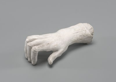 Mano derecha, posiblemente 1880 de Auguste Rodin