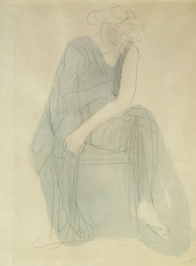 Mujer sentada de Auguste Rodin