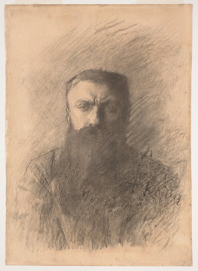 Autorretrato, 1898 de Auguste Rodin