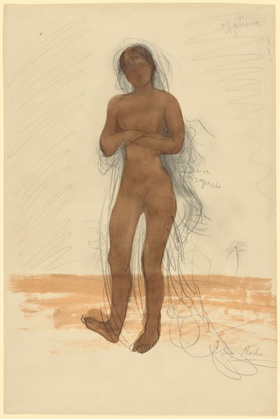 Esfinge, c.1898-1900 de Auguste Rodin