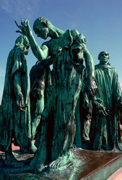 Estatua de los Burgueses de Calais, siglo XIX de Auguste Rodin