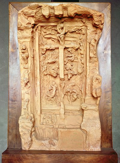 Estudio para las Puertas del Infierno, 1889-90 de Auguste Rodin