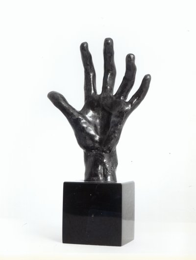 La mano, moldeada por Georges Rudier, París de Auguste Rodin