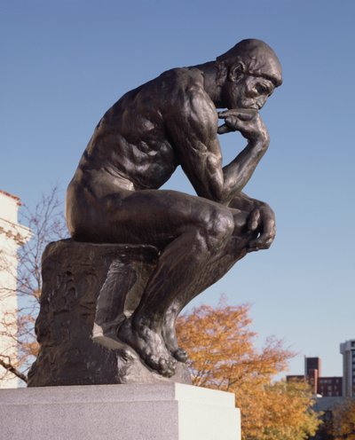 El pensador de Auguste Rodin