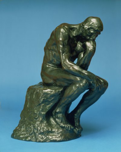 El Pensador, 1880 (bronce) de Auguste Rodin