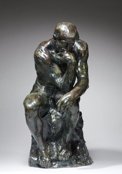 El Pensador, c.1880 de Auguste Rodin
