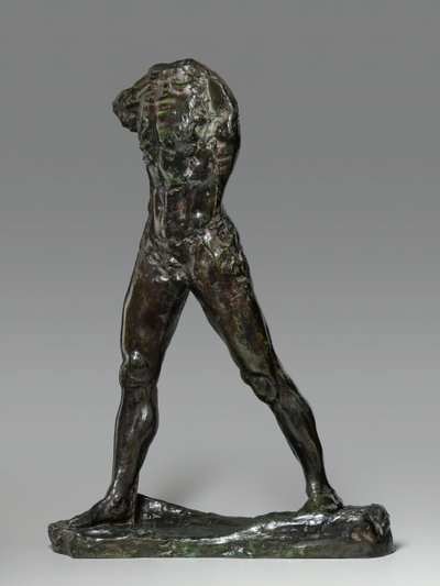 El hombre caminante de Auguste Rodin