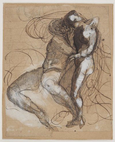 Dos amantes de Auguste Rodin