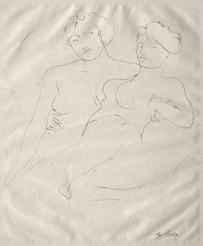 Dos figuras de Auguste Rodin