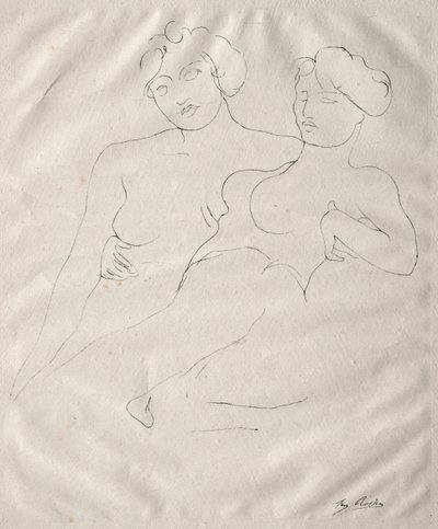 Dos figuras de Auguste Rodin