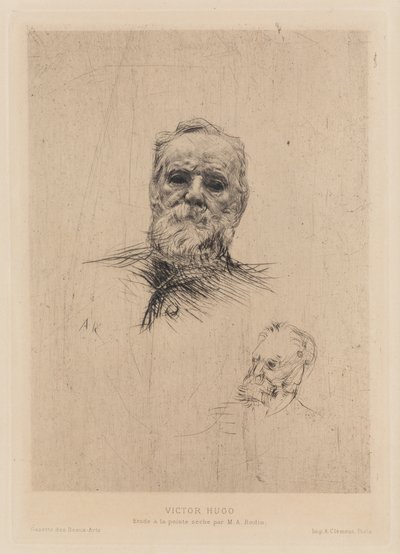 Victor Hugo, 1886 de Auguste Rodin