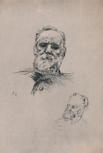 Victor Hugo, c1884, 1946 de Auguste Rodin
