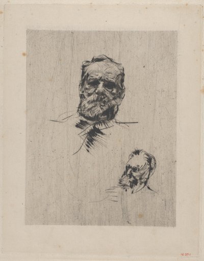 Victor Hugo de frente de Auguste Rodin