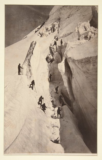Mont Blanc, La Grieta de Auguste Rosalie Bisson