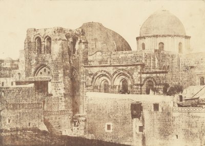 Jerusalén. Santo Sepulcro. Vista general 2 de Auguste Salzmann