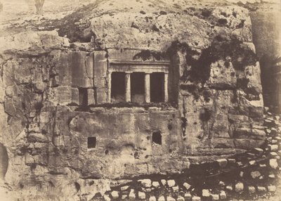 Jerusalén. Valle de Josafat. Tumba de San Jacobo de Auguste Salzmann