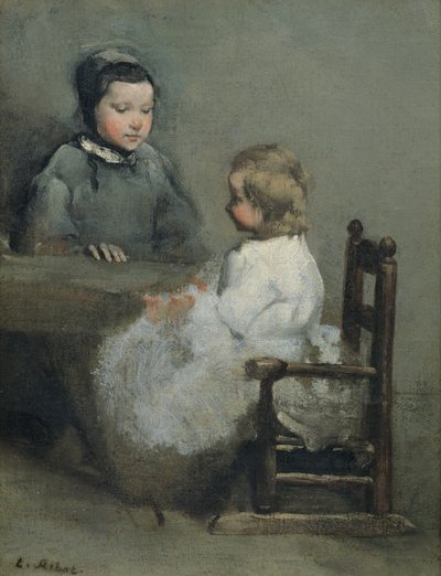 Las dos hermanas de Auguste Theodule Ribot