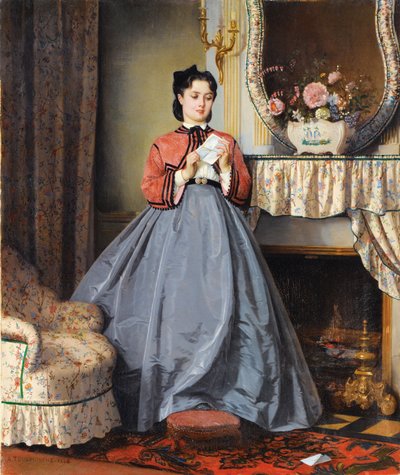 La carta de amor de Auguste Toulmouche