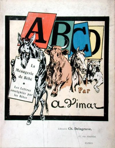 Portada del alfabeto infantil, 